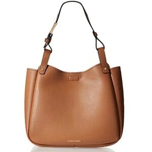 Preowned Calvin Klein Eleanor Tote, Caramel